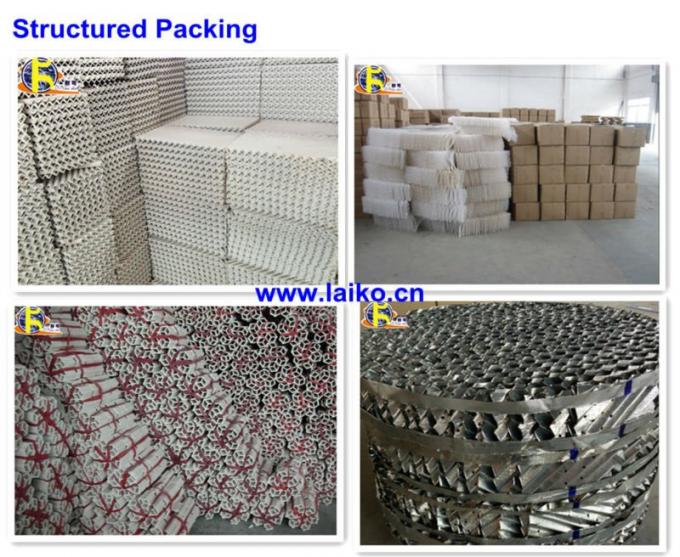 316 Металлическая проволочная сетка Структурированная упаковка 750Y Для дистилляционной колонны 1