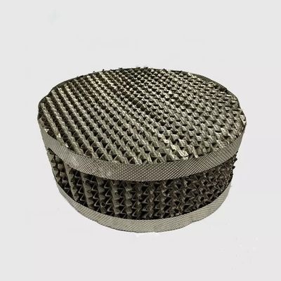 SS316L,304Metal Packing,Metal Gauze Packing,Metal Structured Tower Packing