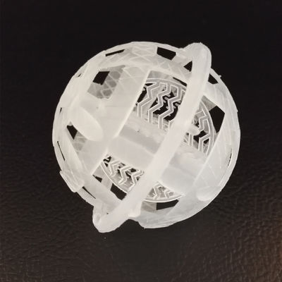 Openable Plastic Cage Ball Bio Media 50mm For Water Treatment