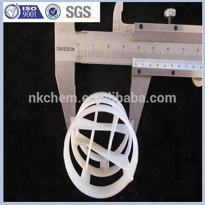 polypropylene plastic pall ring for ethylbenzene separation Polypropylene PE RPP PVC CPVC PTFE PVDF Plastic Pall Ring