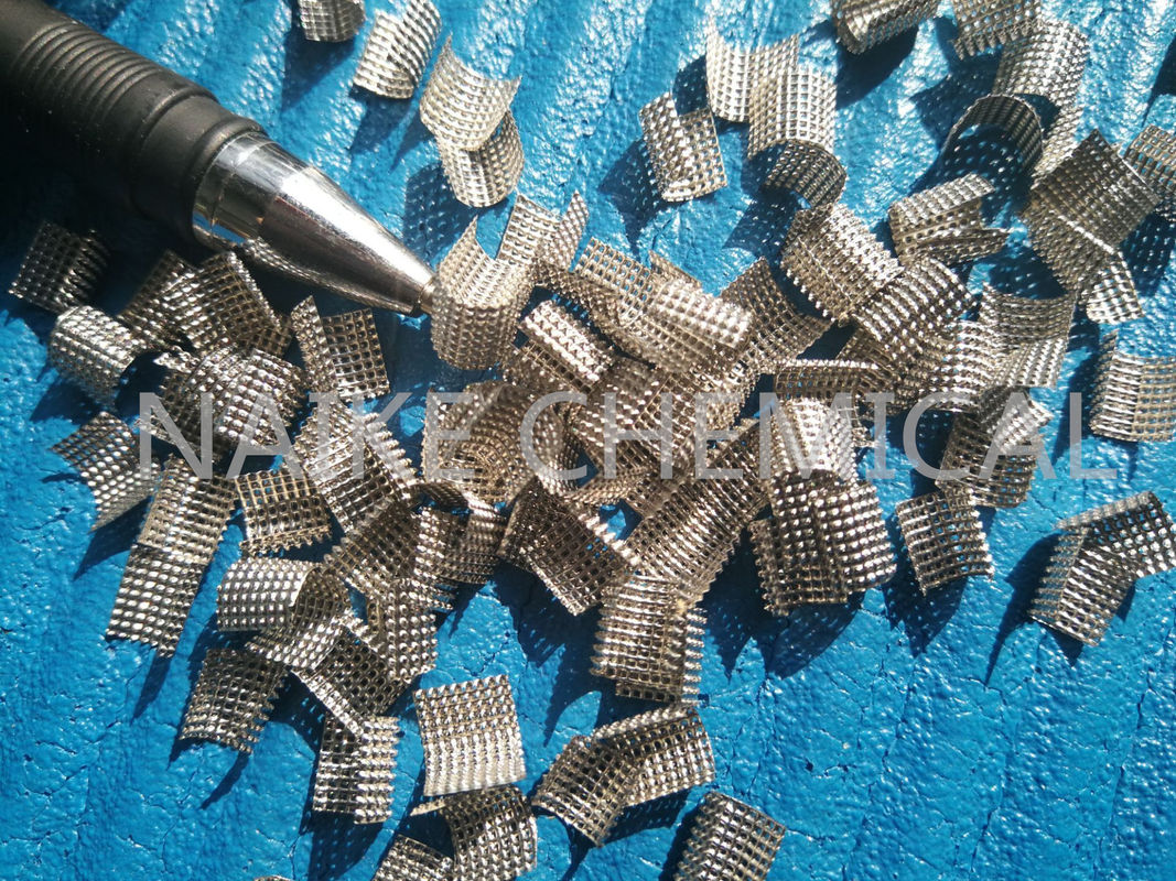 Stainless Steel 316 Half Cylinder Dixon Chips 6*6mm For Laboratory Distillation Column